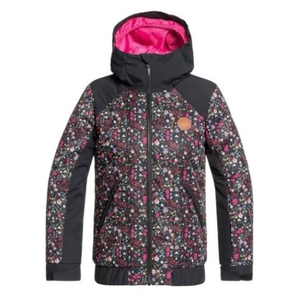 Roxy Big Lowland Snow Jacket, Girls Size 14 (XL), Excellent Condition